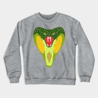 Geometric cobra Crewneck Sweatshirt